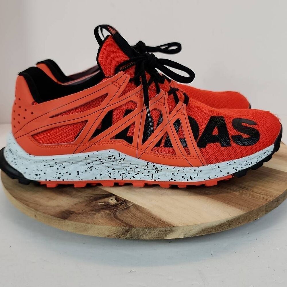 Adidas Men's Vigor Bounce Trail Runner Mens Size 9 Red/Black